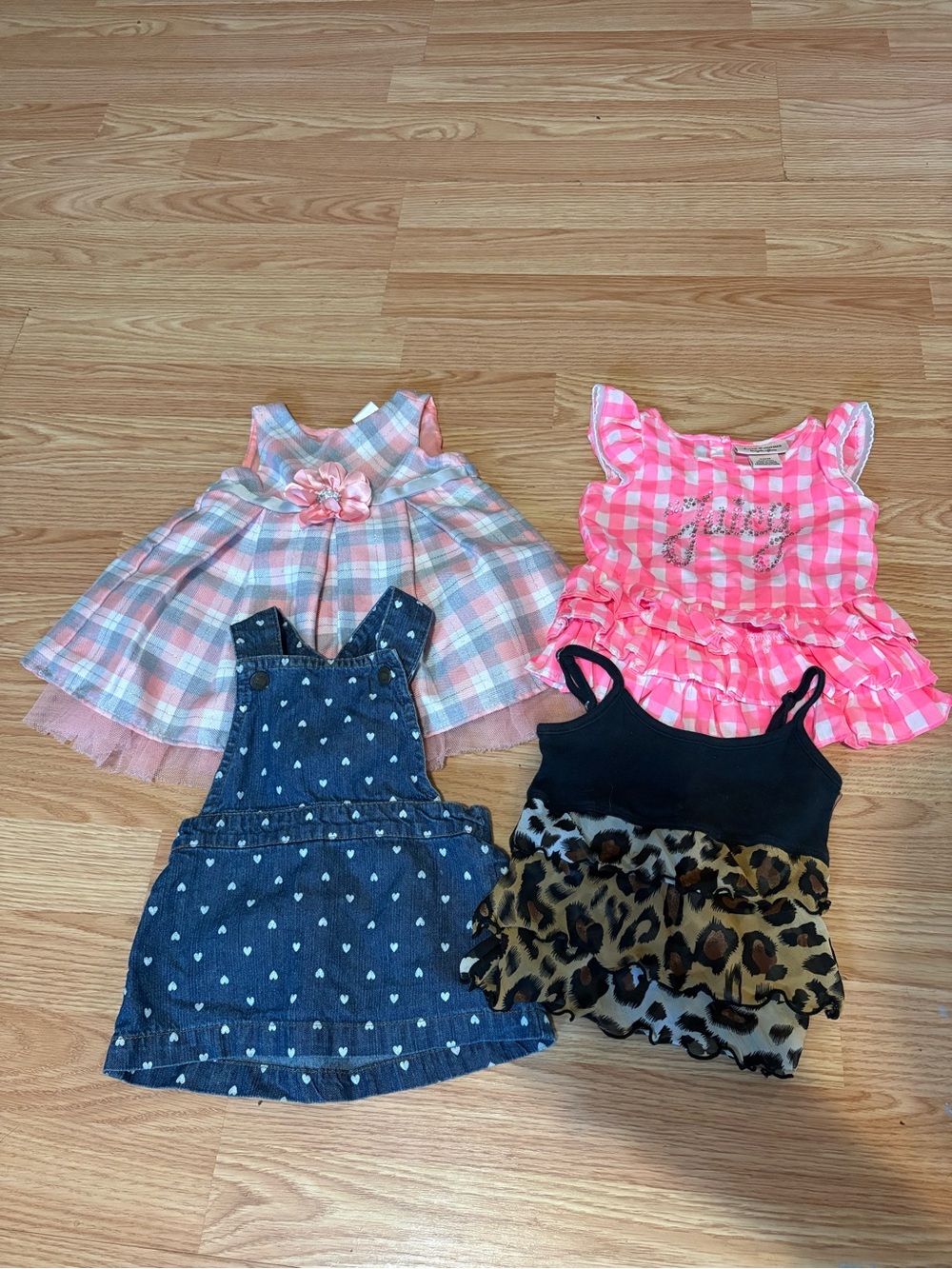 Baby Girl 3–6M Bundle | Dress Tops Overall Dress
